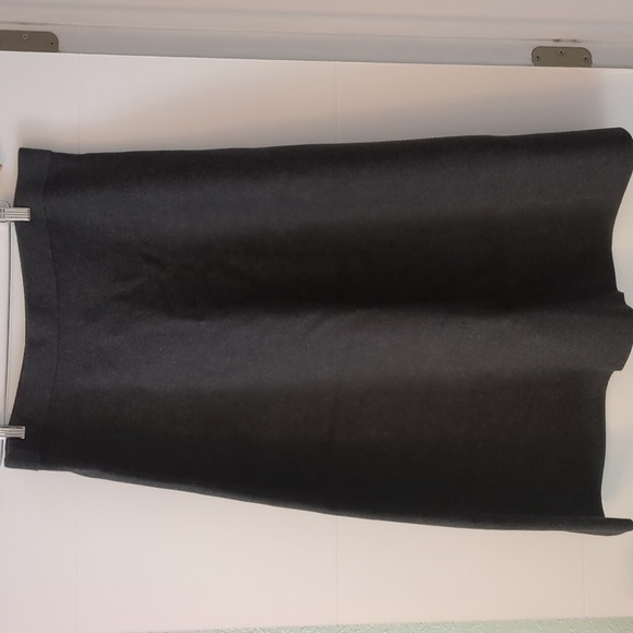 Catherine Malandrino knit stretchy midi A line  winter office minimalist skirt - Picture 1 of 4